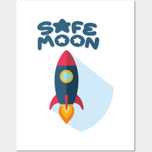 Safe Moon Posters and Art